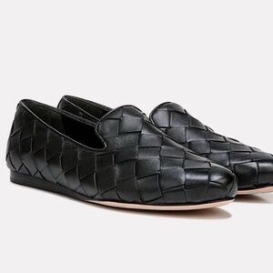 Veronica Beard Griffin Woven Leather Flats Size 9